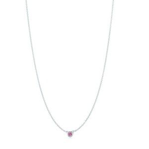 Tiffany Necklace - Pink Sapphire
